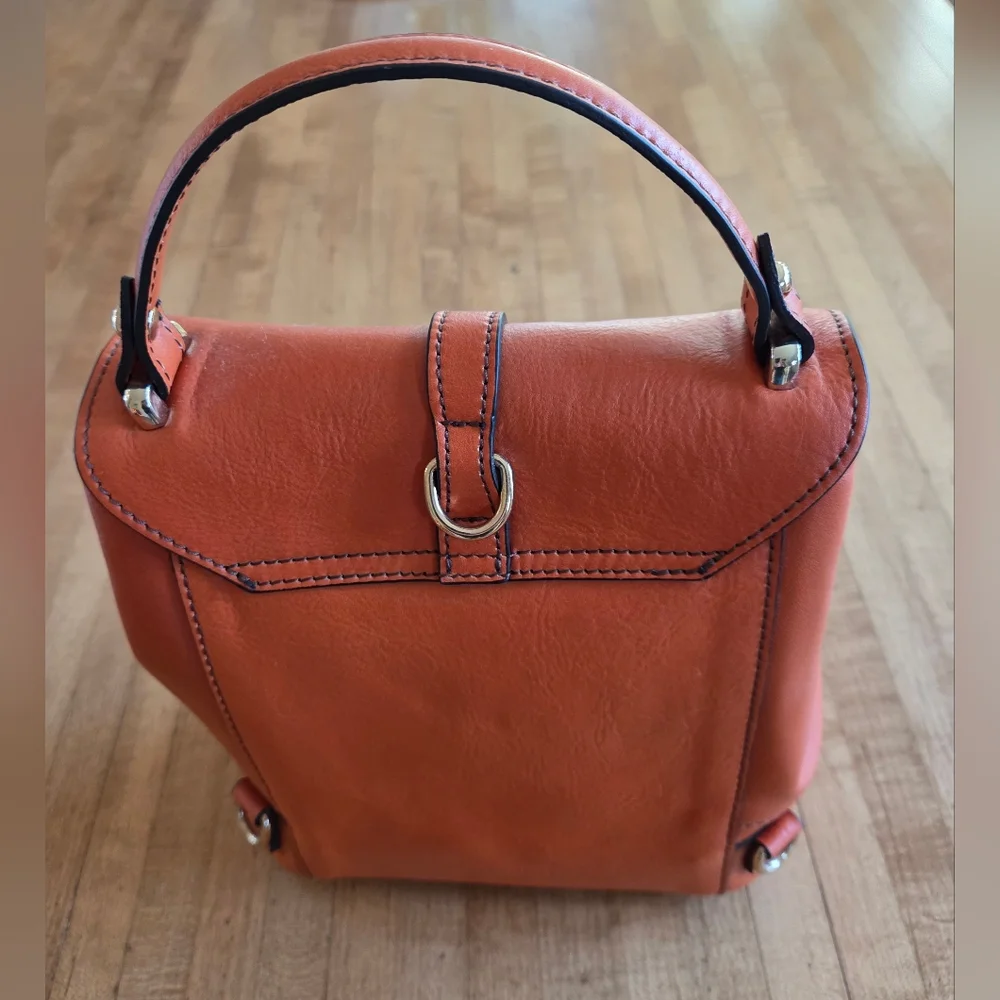 Italian Leather Handbag / Crossbody Bag Handmade By Divina Firenze - Picture 11 of 15